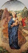 Hans Memling Virgin and Child in a Landscape oil painting reproduction